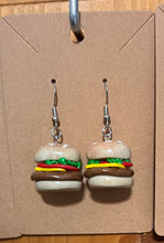 Load image into Gallery viewer, Cheeseburger Earrings