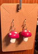 Mushroom Earrings