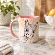 Pretty Llama Mug