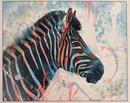 Colorful Zebra Print