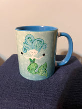 Load image into Gallery viewer, Coffee and Mermaids Mug