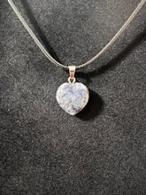 Load image into Gallery viewer, Gemstone Heart Necklaces