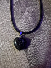 Load image into Gallery viewer, Gemstone Heart Necklaces