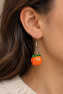 Pumpkin Earrings (round)