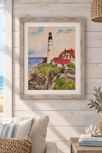 Load image into Gallery viewer, Portland Head Lighthouse print