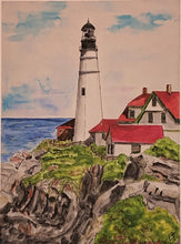 Load image into Gallery viewer, Portland Head Lighthouse print